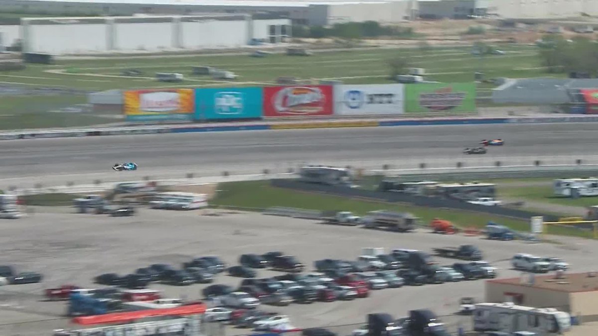 This incident involving Felix Rosenqvist brings out the second yellow flag of today's race. #INDYCAR // #PPG375