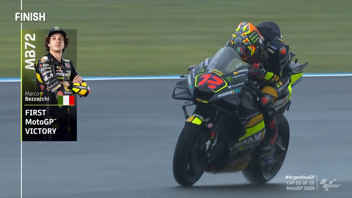 MARCO BEZZECCHI YOU BEAUTY! 🔥 He's not a rookie anymore! 🥇 #ArgentinaGP 🇦🇷 | #SimplyTheBez 🌶️