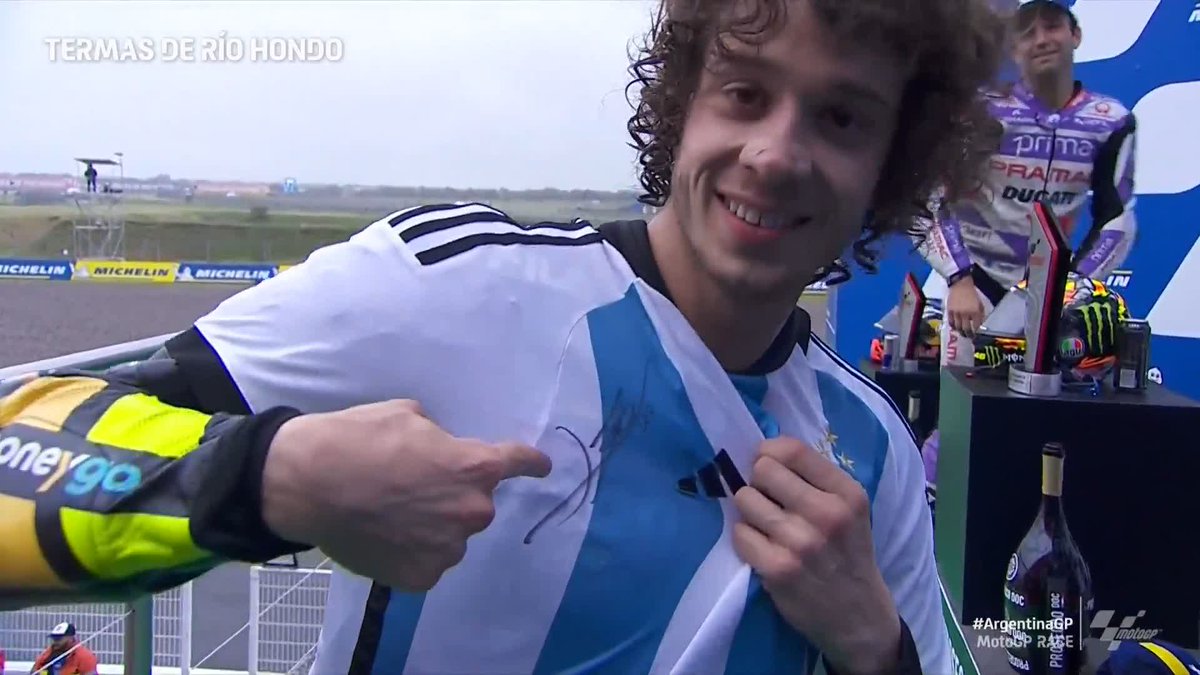 Signed by Messi himself! 🙌 #ArgentinaGP 🇦🇷