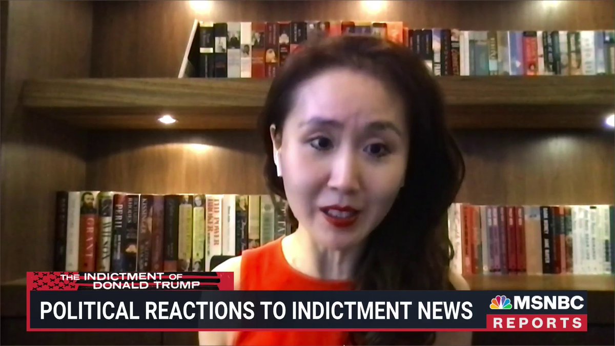“The indictment didn’t change Republicans. It revealed them — exposed them for who they are.” @LindyLi #TrumpIndictment Katie Phang Katie PhangShow Jonathan Capehart @WeekendCapehart