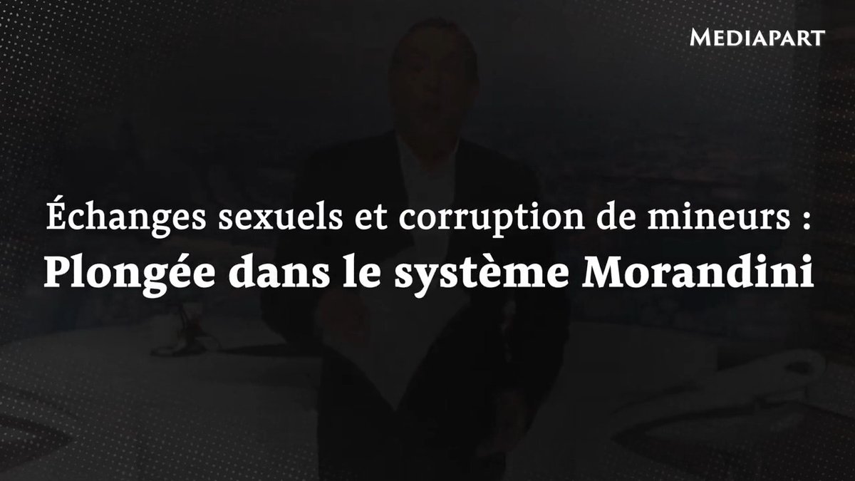 [TW violences sexuelles] Mediapart s’est plongé dans les centaines de conversations à caractère sexuel de #Morandini avec de nombreux mineurs. Elles révèlent son obsession pour les jeunes adolescents et un véritable système. Enquête vidéo David Perrotin 👉