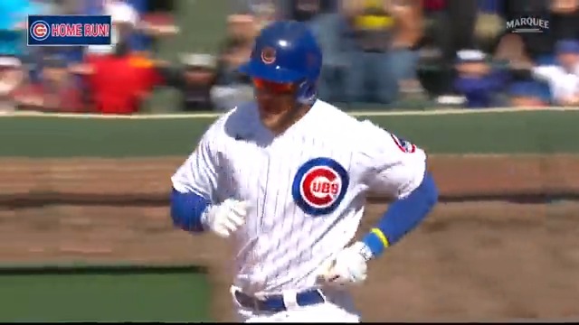 .Patrick Wisdom crushes his second homer of the day! #DailyWisdom
