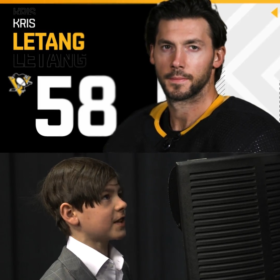 If Alex Letang doesn't want to be a hockey player when he grows up, he might have a knack for broadcasting!