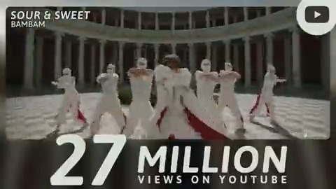 BamBam's "Sour &amp; Sweet" M/V has now surpassed 27 million views on YouTube. — BamBam #BamBam #แบมแบม #뱀뱀 GOT7 (갓세븐) #GOT7 #갓세븐 #BamBam_SourandSweet