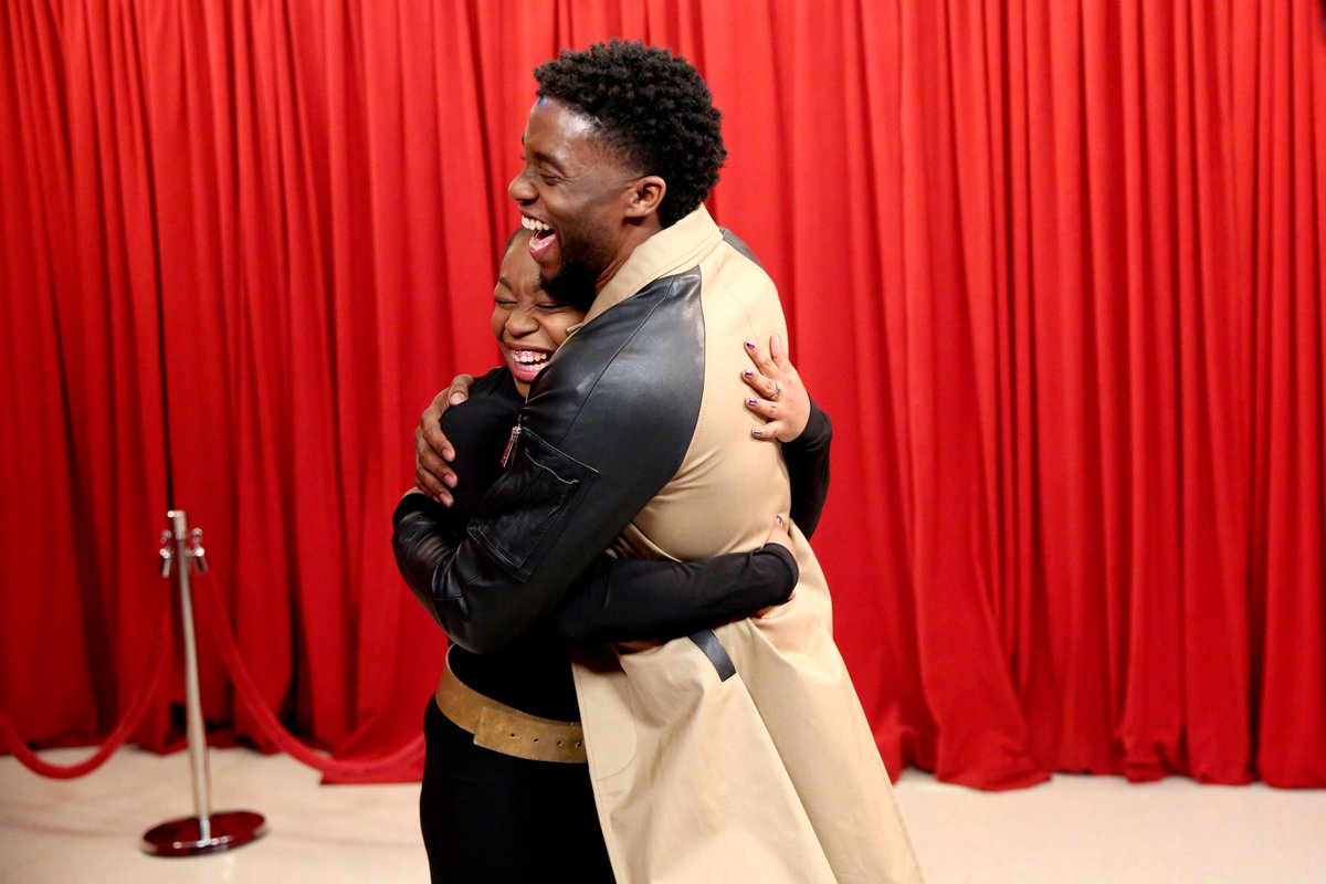 Chadwick Boseman as Black Panther without question.