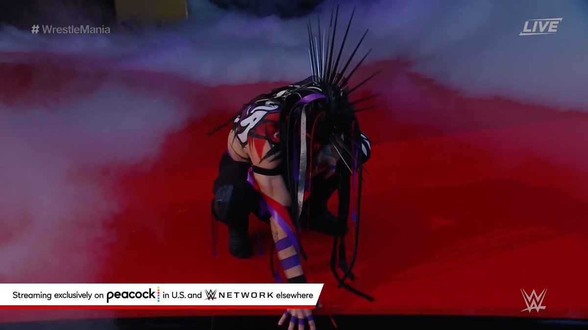 #TheDemon Finn Bálor is BACK at #WrestleMania!