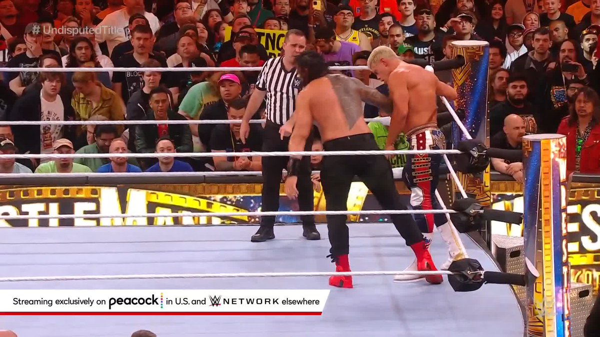 SO CLOSE!!! #WrestleMania