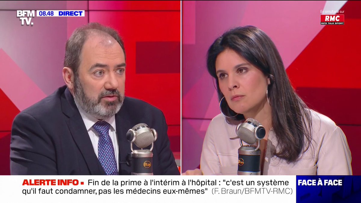 François Braun (François Braun): "Nous allons réintégrer les soignants non-vaccinés, bien sûr"