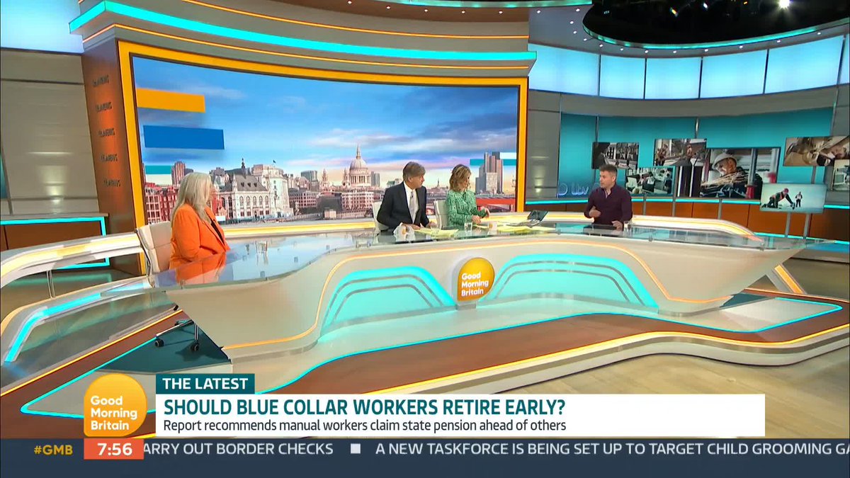 Should blue-collar workers be able to retire early? Craig Phillips- Mr DIY believes people in manual jobs should be able to retire early. However, Dr Alison Edgar MBE disagrees as she tells Kate Garraway and Richard Madeley that it is 'unsustainable.' What do you think?