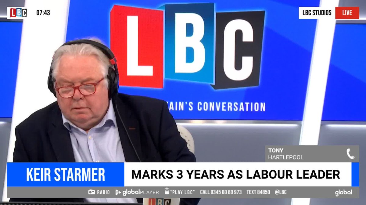 'I don't care if you identify as a grated carrot...we've got bigger problems than that!' After Keir Starmer's attempts to explain what a woman is, this caller emphatically tells Nick Ferrari that people care more about the cost of living crisis.