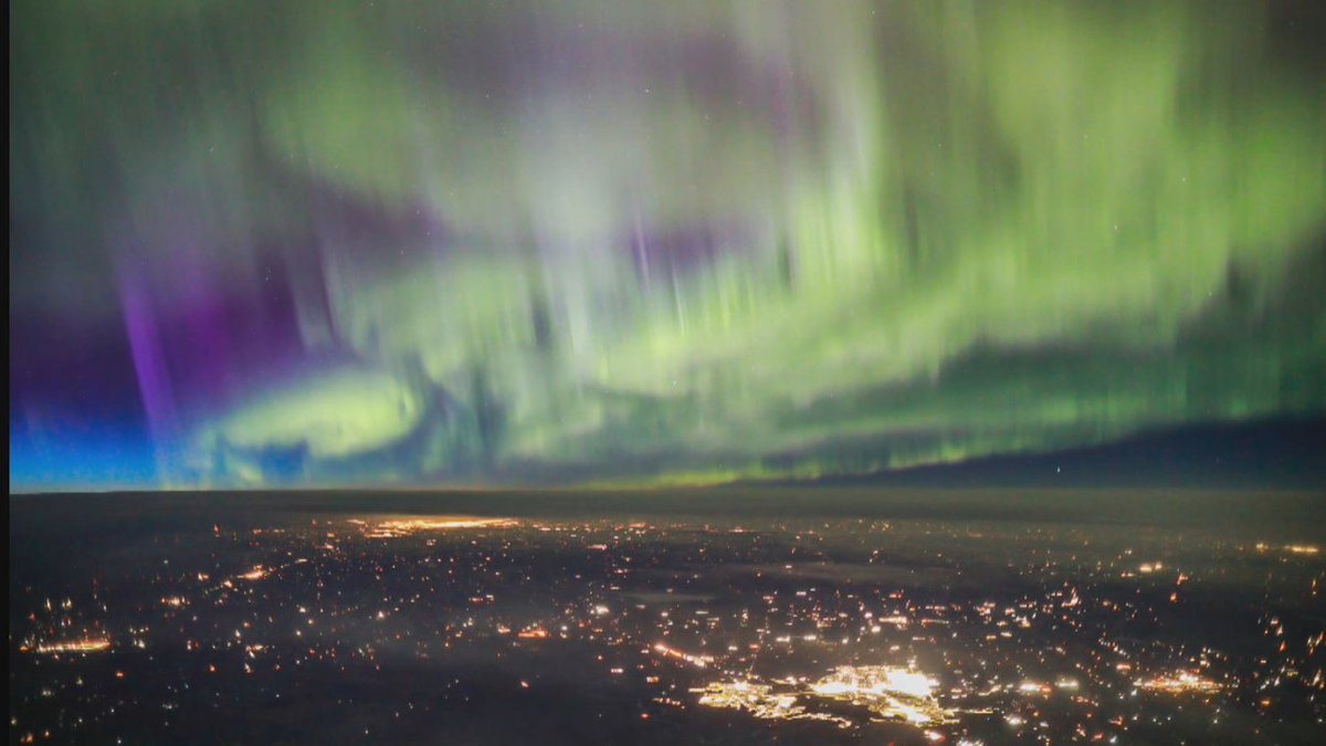 A Canadian pilot and photographer captures breathtaking images of the northern lights. #TheMoment