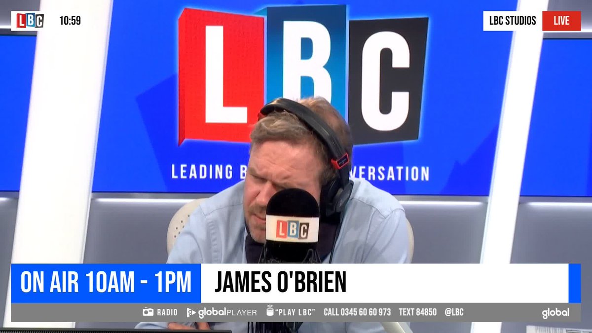 'I'm so sorry to everybody, I bitterly, bitterly regret it.' A distraught Brexit voter, Tony, is comforted by James O'Brien, who tells him not to blame himself because of the 'sheer weight of influence and bogus information' inflicted on him that contributed to his decision.