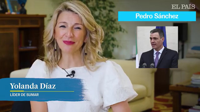 Yolanda Díaz reacciona a 20 personajes del panorama político y económico español