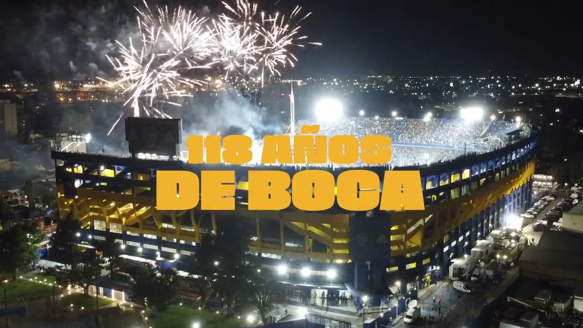 El movimiento popular más grande del Mundo 🤩 #118DeBoca 💙💛💙