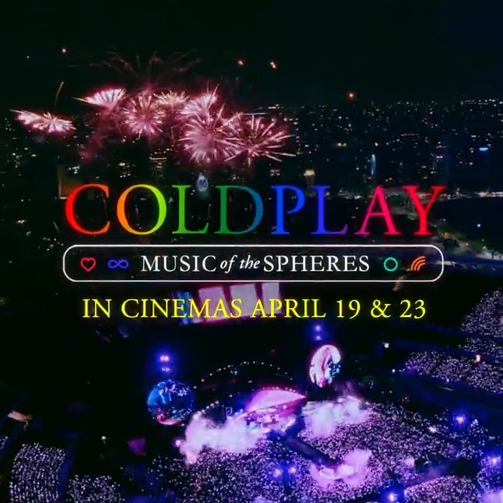 💫 Watch the full performance of A Sky Full Of Stars from Music Of The Spheres: Live at River Plate at The definitive director's cut of the concert film, in cinemas worldwide on April 19 & 23. Tickets at #ColdplayRiverPlateFilm