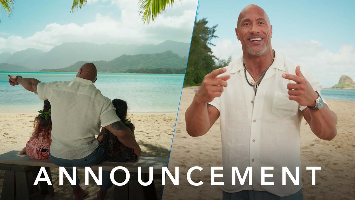 Humbled to say we’re bringing #MOANA’s beautiful story to the live action big screen! #MAUI changed my life (miss you grandpa) and I’m honored to partner with Walt Disney Studios to tell our story thru the realm of music & dance, which at the core is who we are as Polynesian people🪝