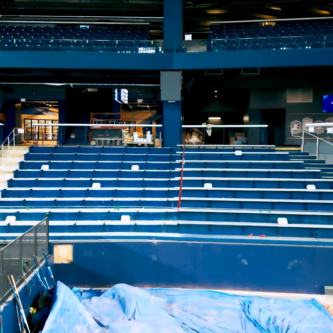 COMING in 2023: Bleachers in RF 👀 This first-come, first-served area will be jumping ALL season! #NextLevel