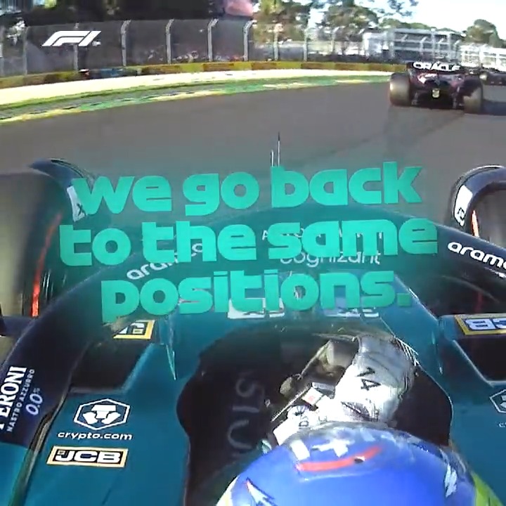 200 IQ moment... even in the middle of a spin 🧠 Fernando Alonso is always switched on! Check out our favourite moments from the airwaves in Australia 👇 #AusGP #F1 Paramount+
