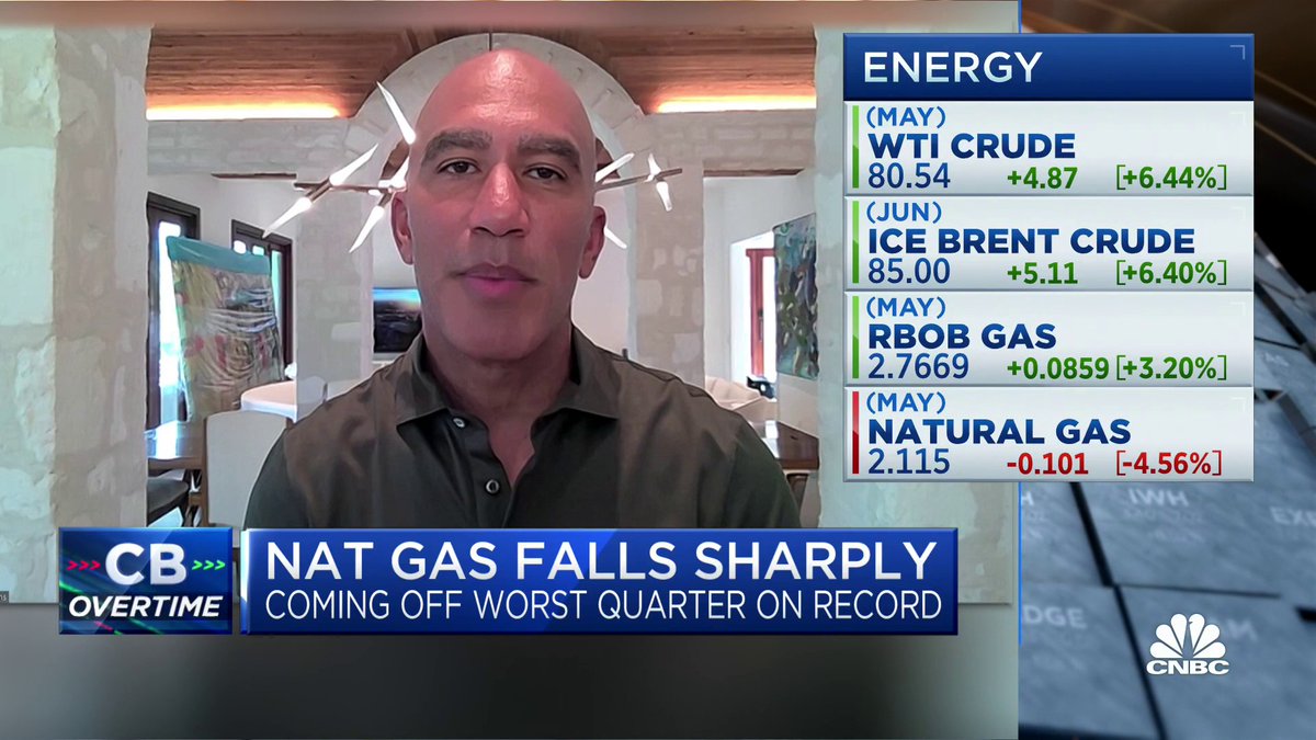 "I expect to see prices even lower than where they are right now...I think we're going to bottom in the $1.40-$1.75 range," says Bill Perkins of Skylar Capital on #natgas