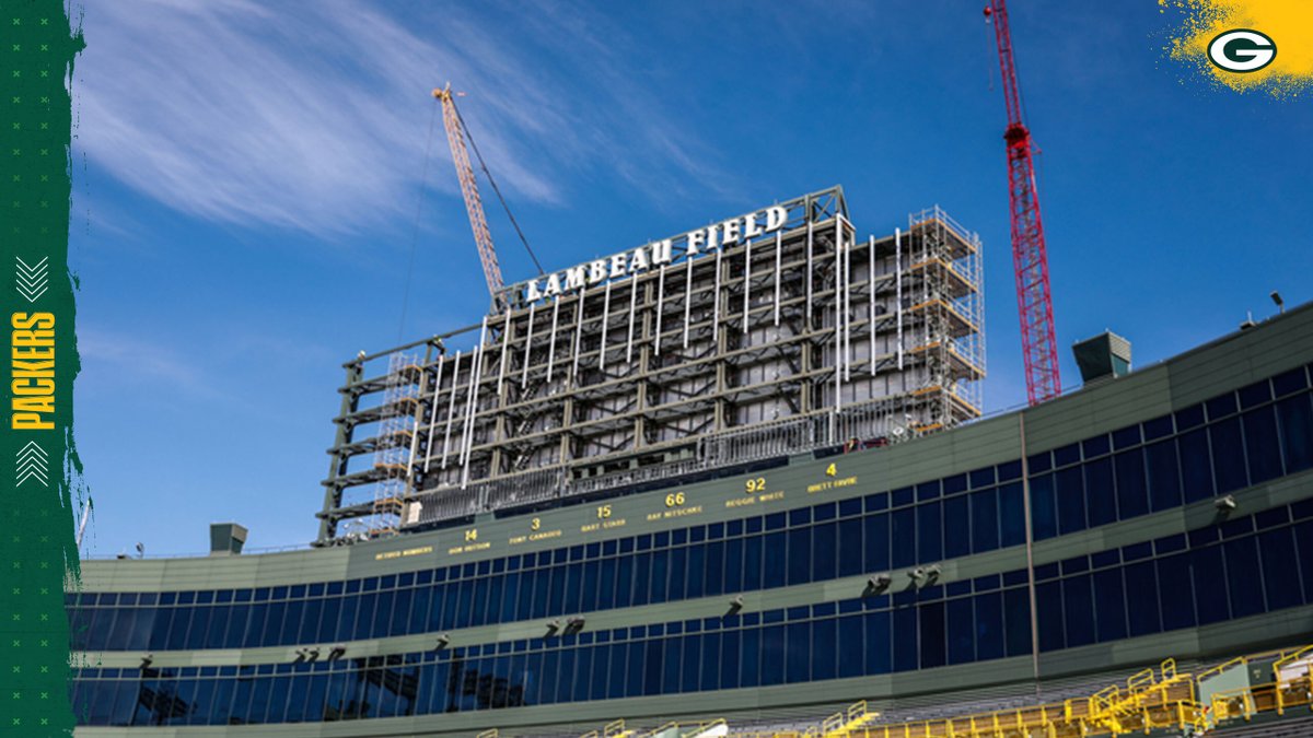 New year & new upgrades 🏟️ See the BIG changes coming to Lambeau Field 👀 #GoPackGo