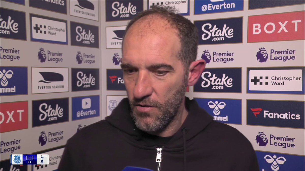 "One year ago we had 51 points, we were 5th, today we are 4th with the same points as Man United and Newcastle." Cristian Stellini compares the situation #THFC are in today to last season