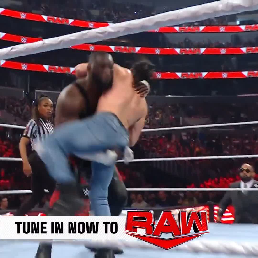 OMOSAPIENS are coming unglued for Jordan omogbehin on #RawAfterMania!