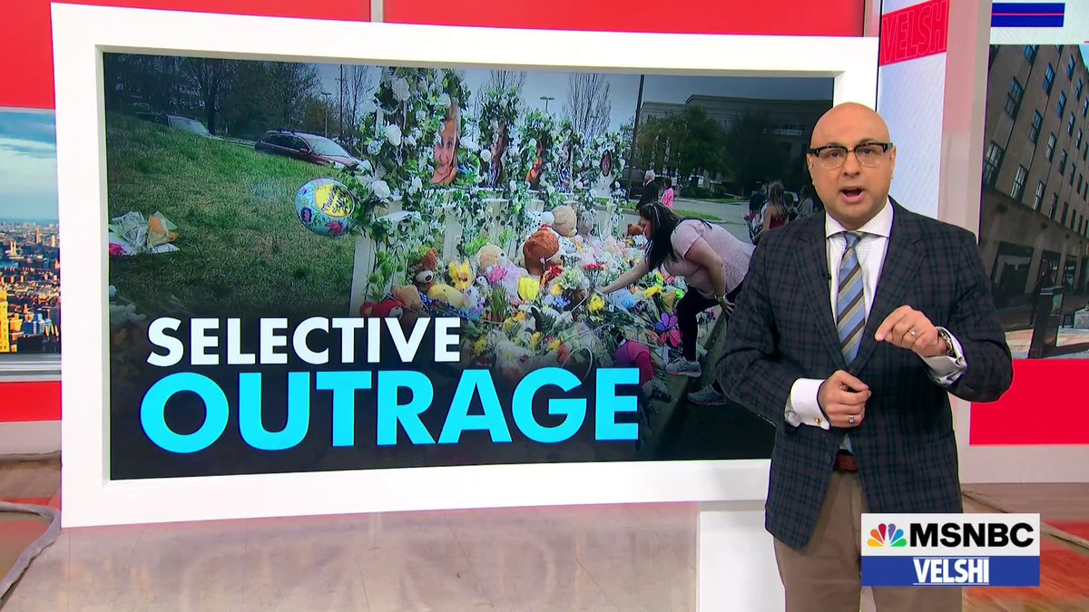 “These children are not fleeing books or statues, or stories of Black history. They are trying to outrun bullets from an AR-15": Ali Velshi calls for lawmakers to drop "selective outrage" to keeping children safe.