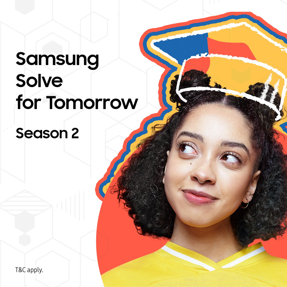 We are back with an energetic, impactful, and rewarding season of #SolveforTomorrow. Think innovation and submit your application. Find out how right here: T&amp;C apply. A CSR initiative by #Samsung