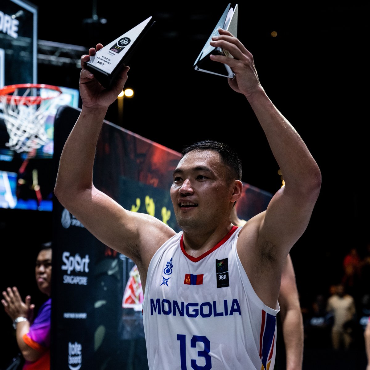 No wonder why people call him "the Bull" 😤 Davaasambuu's 🇲🇳 MVP performance was pure 🔥 #3x3Asia
