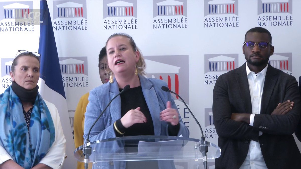.Mathilde Panot évoque la défaite de l'ex-députée LFI Bénédicte Taurine face à la socialiste dissidente Martine Froger : "Je ne suis pas d'accord pour qu'une députée qui a fait battre un [membre] de l'intergroupe de la #Nupes siège dans le groupe socialiste." #DirectAN #Ariège