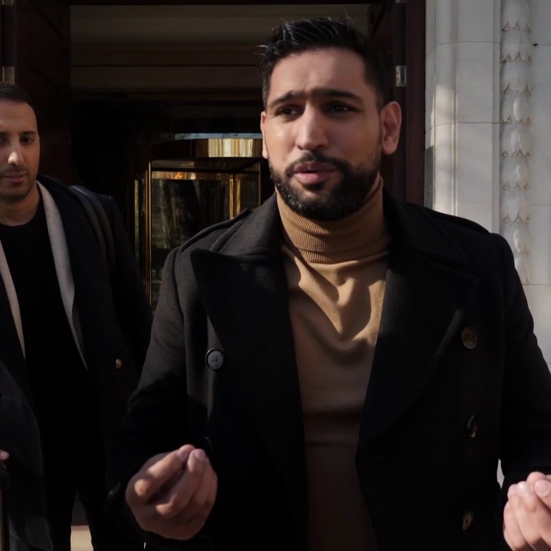 "I've never cheated in my life" Amir Khan speaks exclusively to Sky News after discovering he has been given a two-year ban from all sports after he tested positive for a banned substance following his fight with Kell Brook last year 🔽