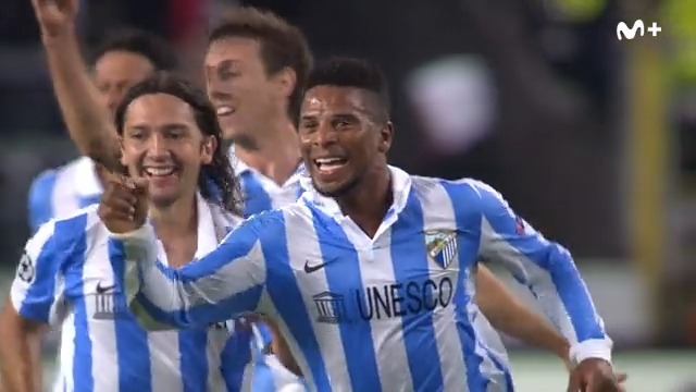 🔊 Así reaccionó el Constant Vanden Stock al golazo antológico de Eliseu. #InformeEuroMálaga, el jueves 6 a las 22.00h. en Vamos.