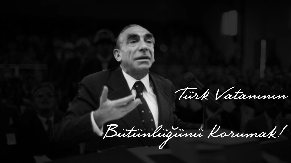 Başbuğ'umuz #AlparslanTürkeş Bey'i vefatının 26. yıl dönümünde saygıyla, rahmetle yad ediyoruz.