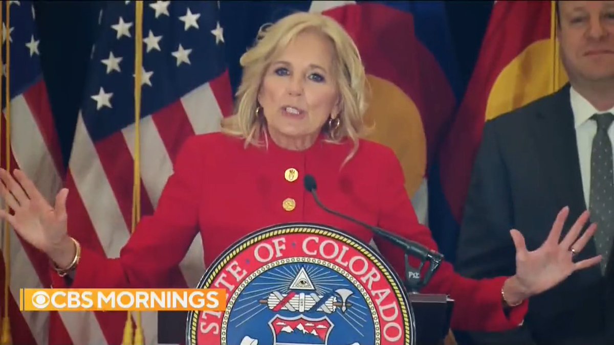 First lady Dr. Jill Biden says she wants the LSU women's basketball team to come to the White House — but her suggestion that Iowa's team, which lost the NCAA championship, should also get an invite is getting mixed reactions.