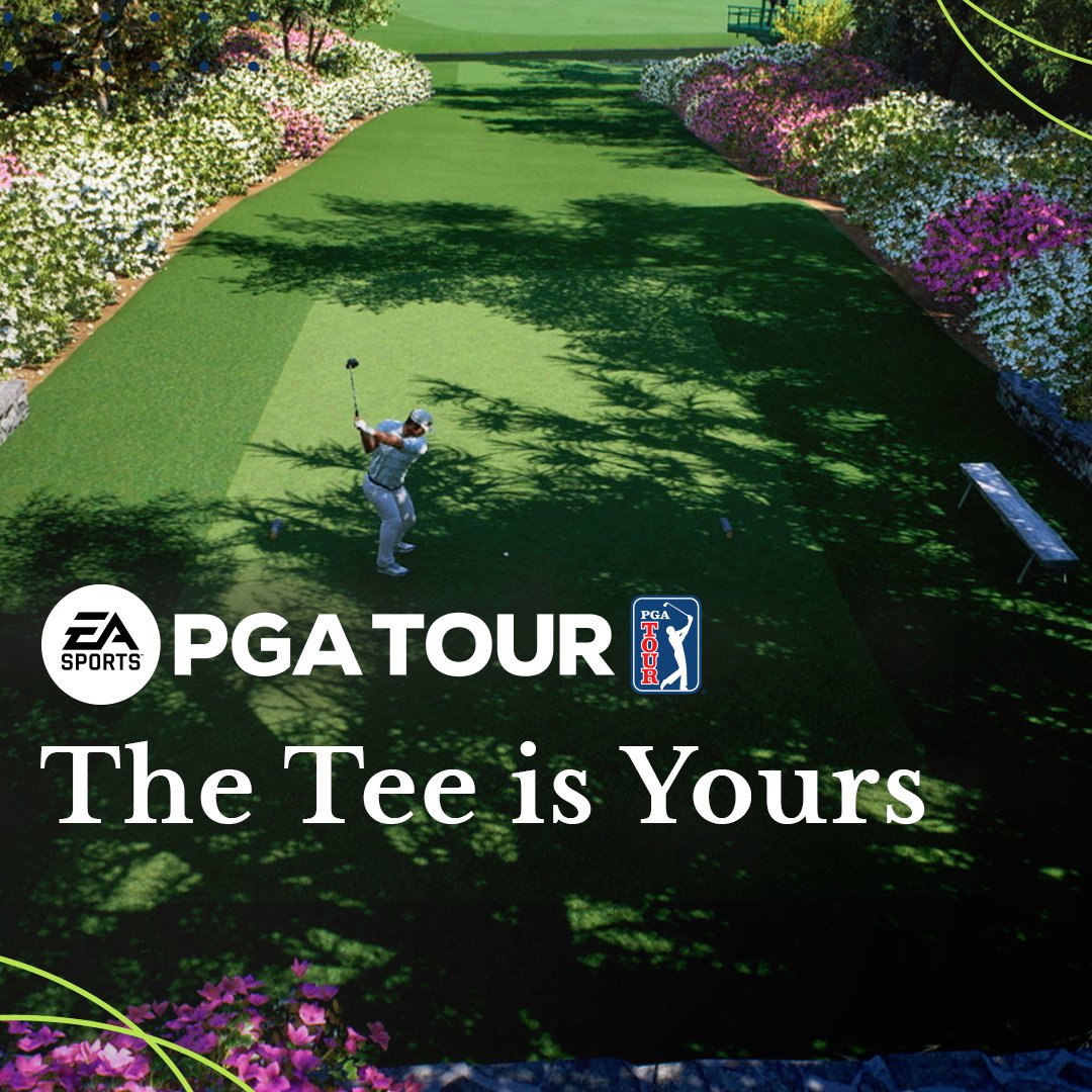 The tee is yours ⛳️ Start your #EAPGATOUR journey now 3 days early with the deluxe edition 🎮 Play now ➡️