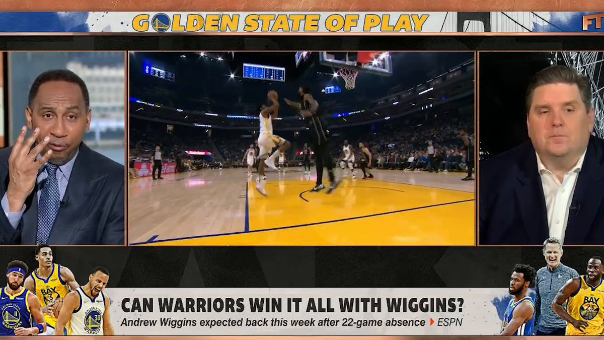 I see no reason the Warriors can’t go back to the Finals with Andrew Wiggins back in the mix