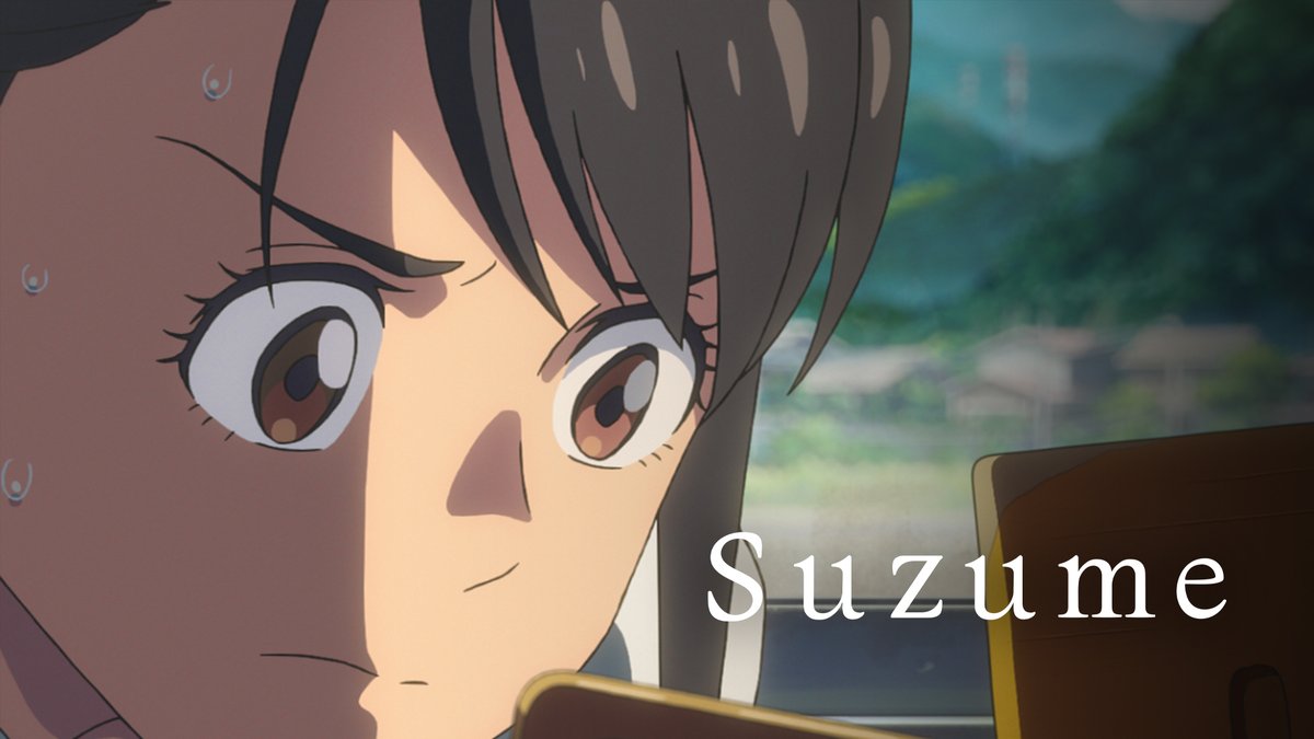 #Suzume, la última obra de Makoto Shinkai. Exclusivamente en cines 14 de abril.