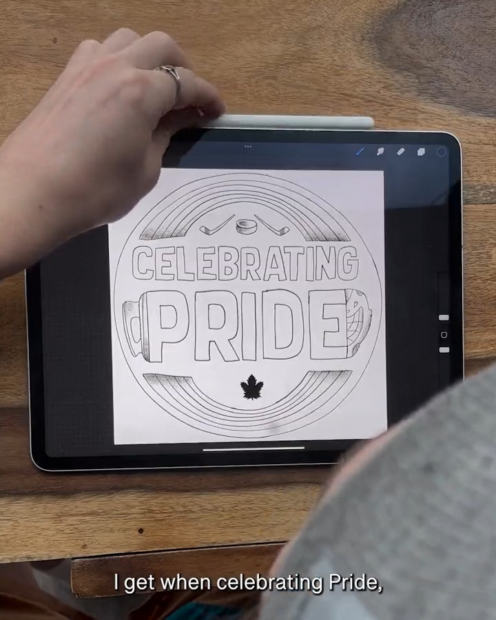 The talented Jon Hanlan (jon hanlan) takes us through the inspiration behind our Pride Night creative 🌈🏳️‍⚧️