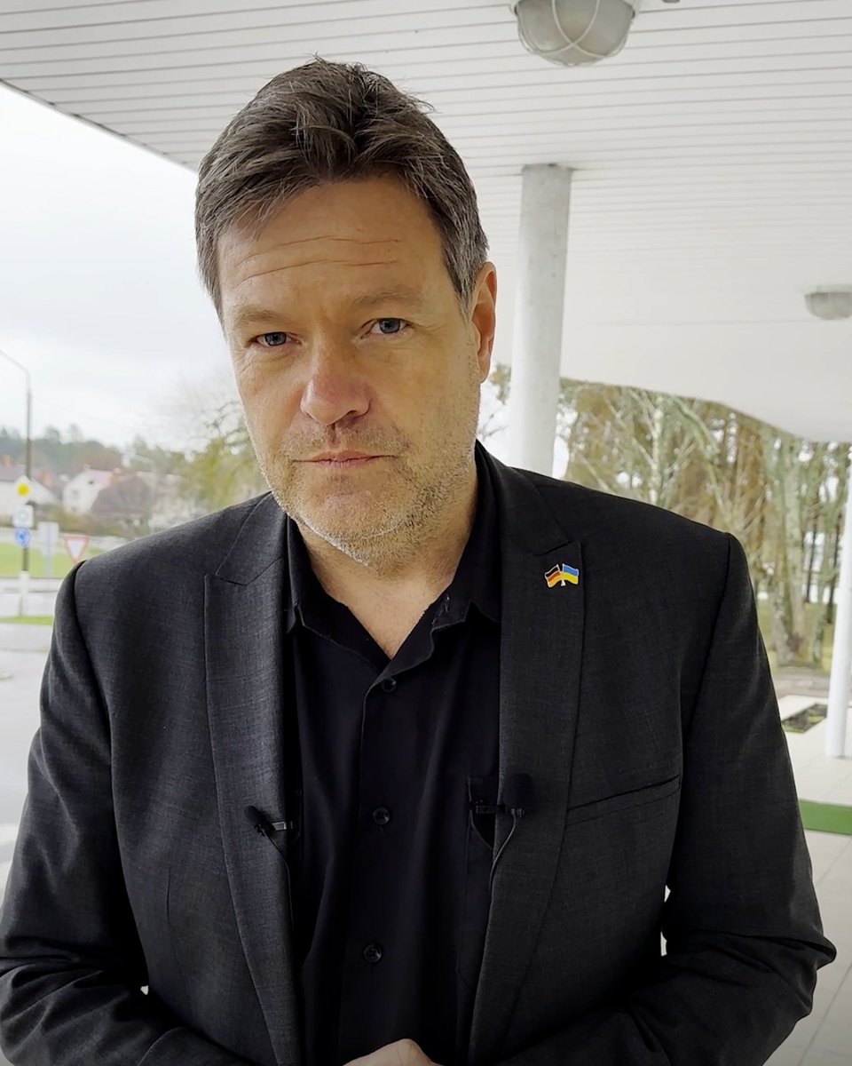 Bundesminister #Habeck schildert seine Eindrücke von seinem Besuch in der #Ukraine