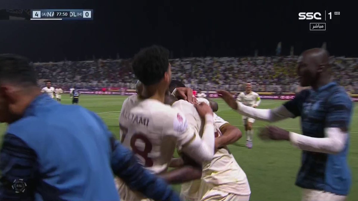 هدددددف!⚽️ د78' الهدف الرابع لـ النصر عن طريق تاليسكا العدالة 0 × 4 النصر #العداله_النصر⁩⁩ | ⁦#SSC