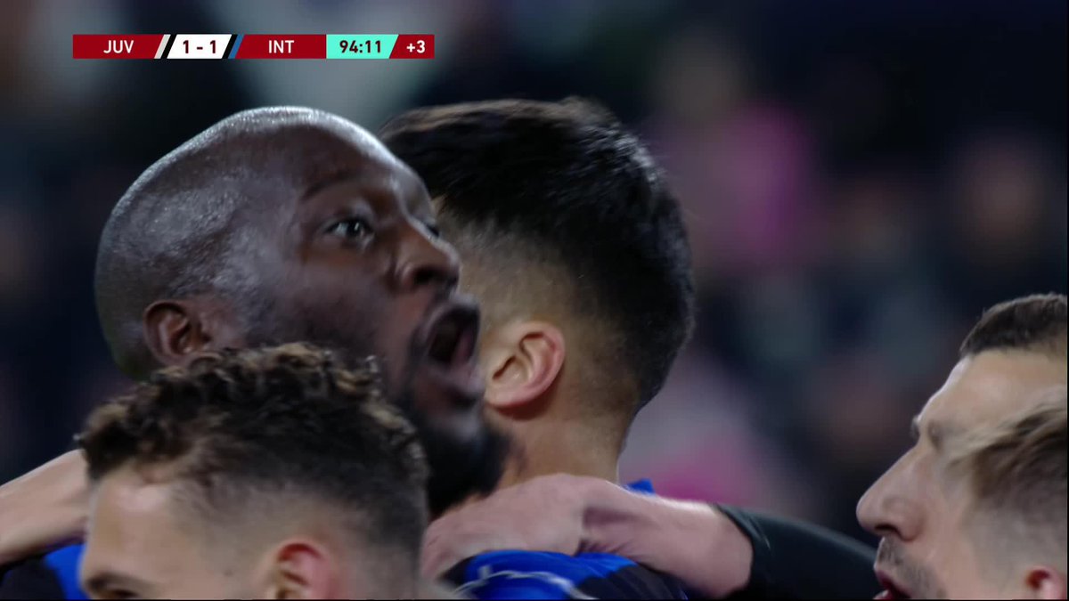 ⚽️ 83’ Cuadrado ⚽️ 90+5’ Lukaku (Pen) 🟥 90+5’ Lukaku 🟥 90+8’ Cuadrado 🟥 90+8’ Handanovic A crazy end in the #CoppaItalia between Juventus & Inter 🤯🇮🇹