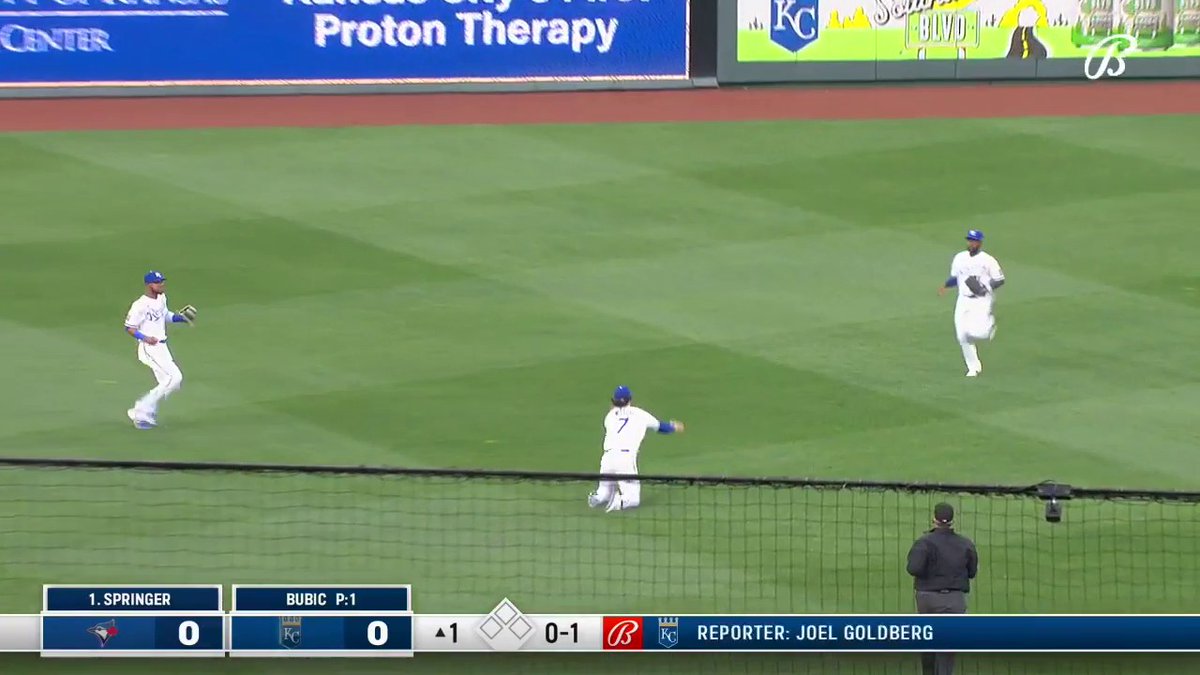 Nothing like a Witt Jr. web gem to get us started! #Royals TV: Bally Sports Kansas City Stream: