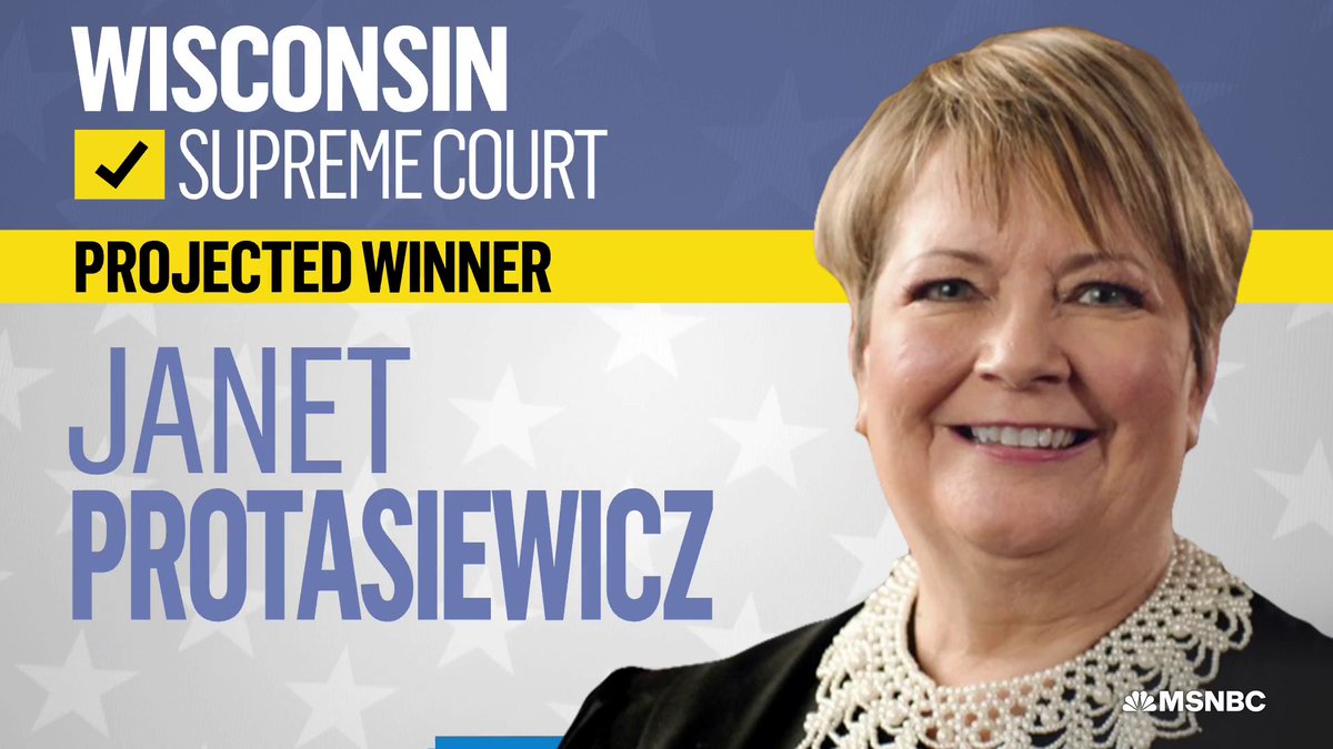 BREAKING: Janet Protasiewicz wins Wisconsin Supreme Court election, NBC News projects