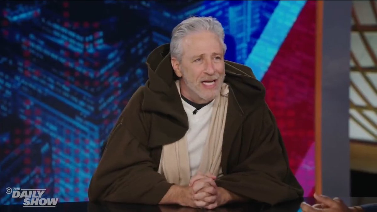 Jon? Is it you Jon Stewart?