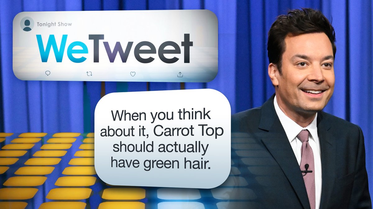 The audience votes for the tweet that they think Jimmy should post in #WeTweet! #FallonTonight