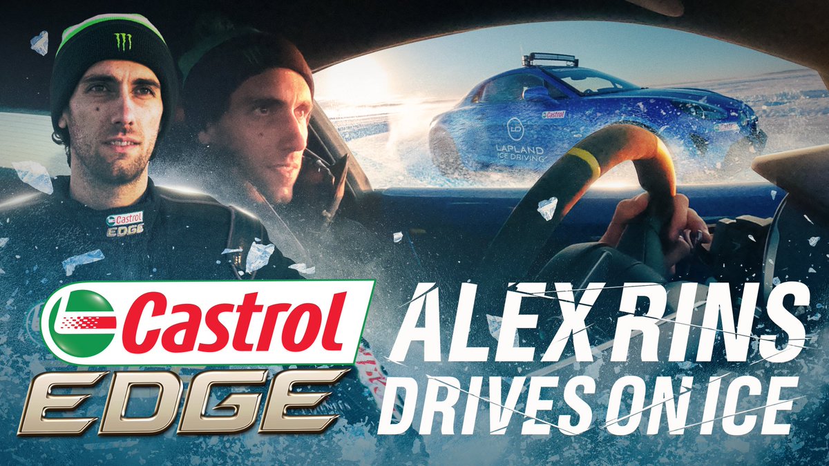 We know Alex Rins is an ace on two wheels, but how will he cope in a car on a frozen lake? 🧊 BWT BWT Alpine Formula One Team driver Esteban Ocon took the LCR Team rider for a spin that he won’t be forgetting in a hurry 😎 #CastrolEDGEChallenge