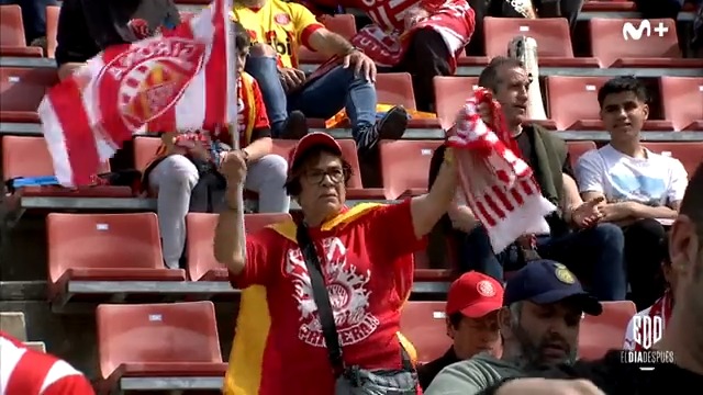 La aficionada con más vigor del Girona FC. #ElDíaDespués