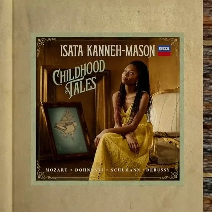 Thrilled to announce my new album 'Childhood Tales' which will be released on 26th May on Decca Classics. It features Mozart, Dohnányi, Debussy and Robert Schumann, and it's available to pre-order now on CD and Vinyl: