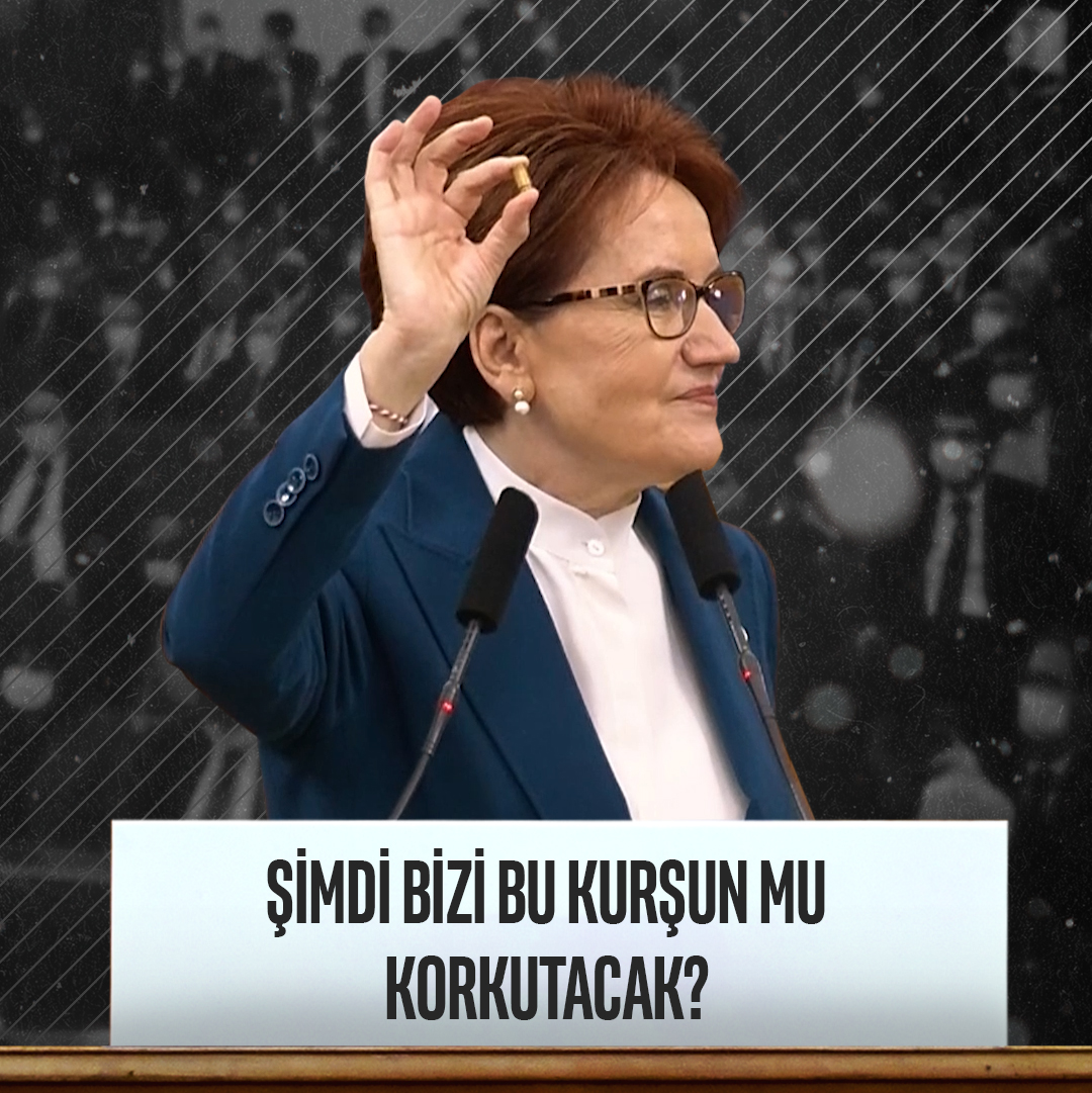 Şimdi bizi bu kurşun mu korkutacak?