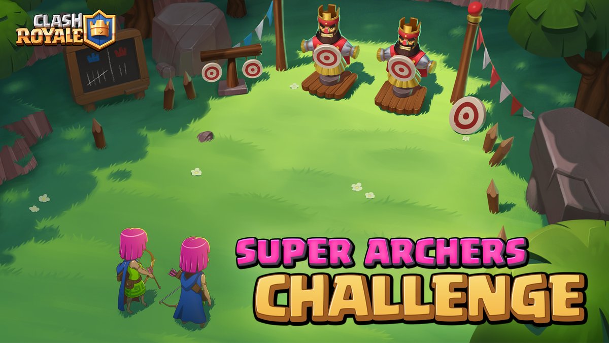 Unleash the Tornado Arrows 🏹 🌪️ Play with the Super Archers now in the Events tab!